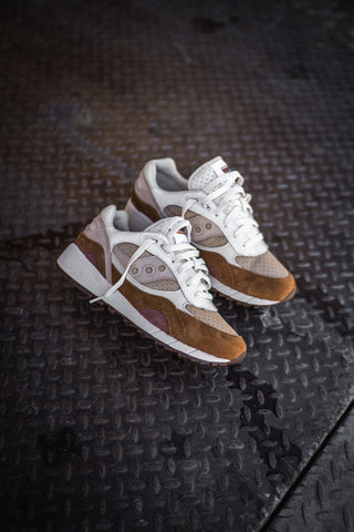 Saucony Shadow 6000 Cappuccino (Brown/White) - Saucony