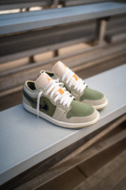 Mens Air Jordan 1 Low SE Craft (Light Olive) - Nike