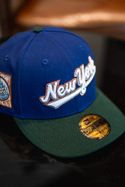 New Era New York Mets 25th Anniversary Grey UV (Blue/Forest Green) - New Era