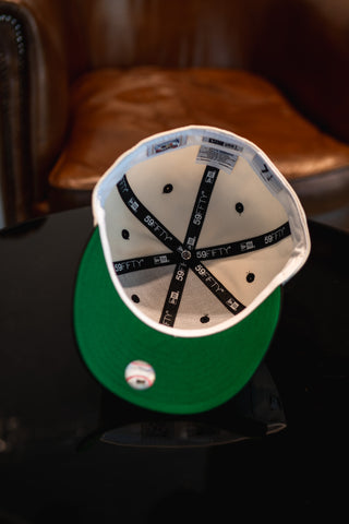 New Era Florida Marlins Side Batty Green UV (Off White/Black) - New Era
