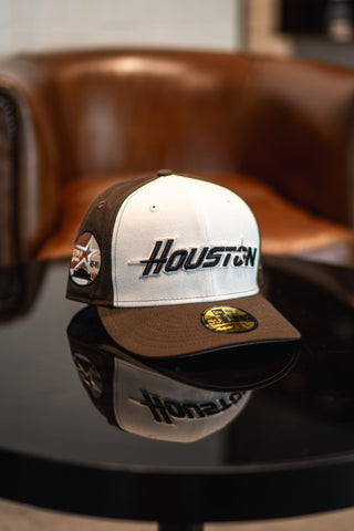 New Era Houston Astros 35th Anniversary Pink UV (Off White/Mocha) - New Era