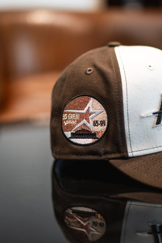 New Era Houston Astros 35th Anniversary Pink UV (Off White/Mocha) - New Era