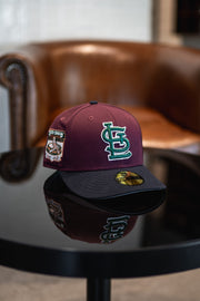 New Era St Louis Cardinals Busch Stadium Grey UV (Burgundy/Dark Navy) - New Era