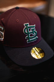 New Era St Louis Cardinals Busch Stadium Grey UV (Burgundy/Dark Navy) - New Era