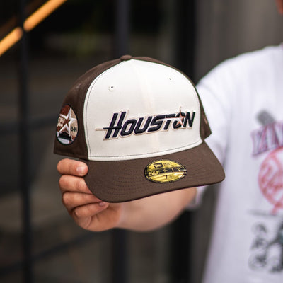 New Era Houston Astros 35th Anniversary Pink UV (Off White/Mocha) - New Era