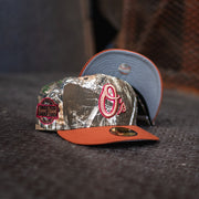 New Era Baltimore Orioles 20th Anniversary Grey UV (Real Tree Camo/Rust Orange) - New Era