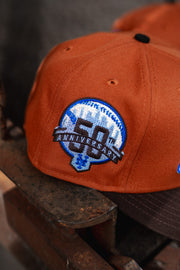 New Era New York Mets 50th Anniversary Green UV (Rust Orange/Mocha)