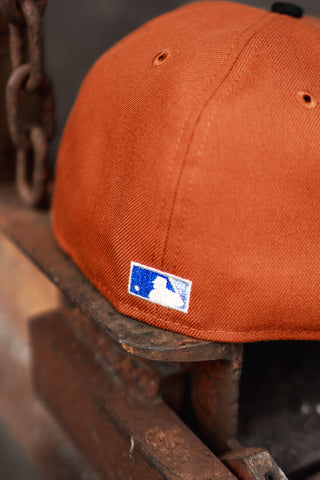 New Era New York Mets 50th Anniversary Green UV (Rust Orange/Mocha)