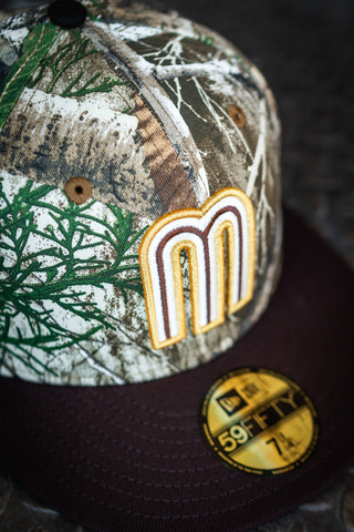 New Era Mexico World Baseball Classic Green UV (Real Tree Camo/Mocha) - New Era