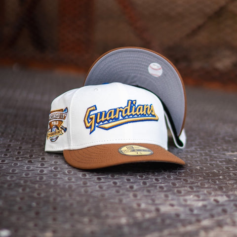 New Era Cleveland Guardians Progressive Field Grey UV (Off White/Wheat) - New Era