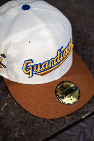 New Era Cleveland Guardians Progressive Field Grey UV (Off White/Wheat) - New Era