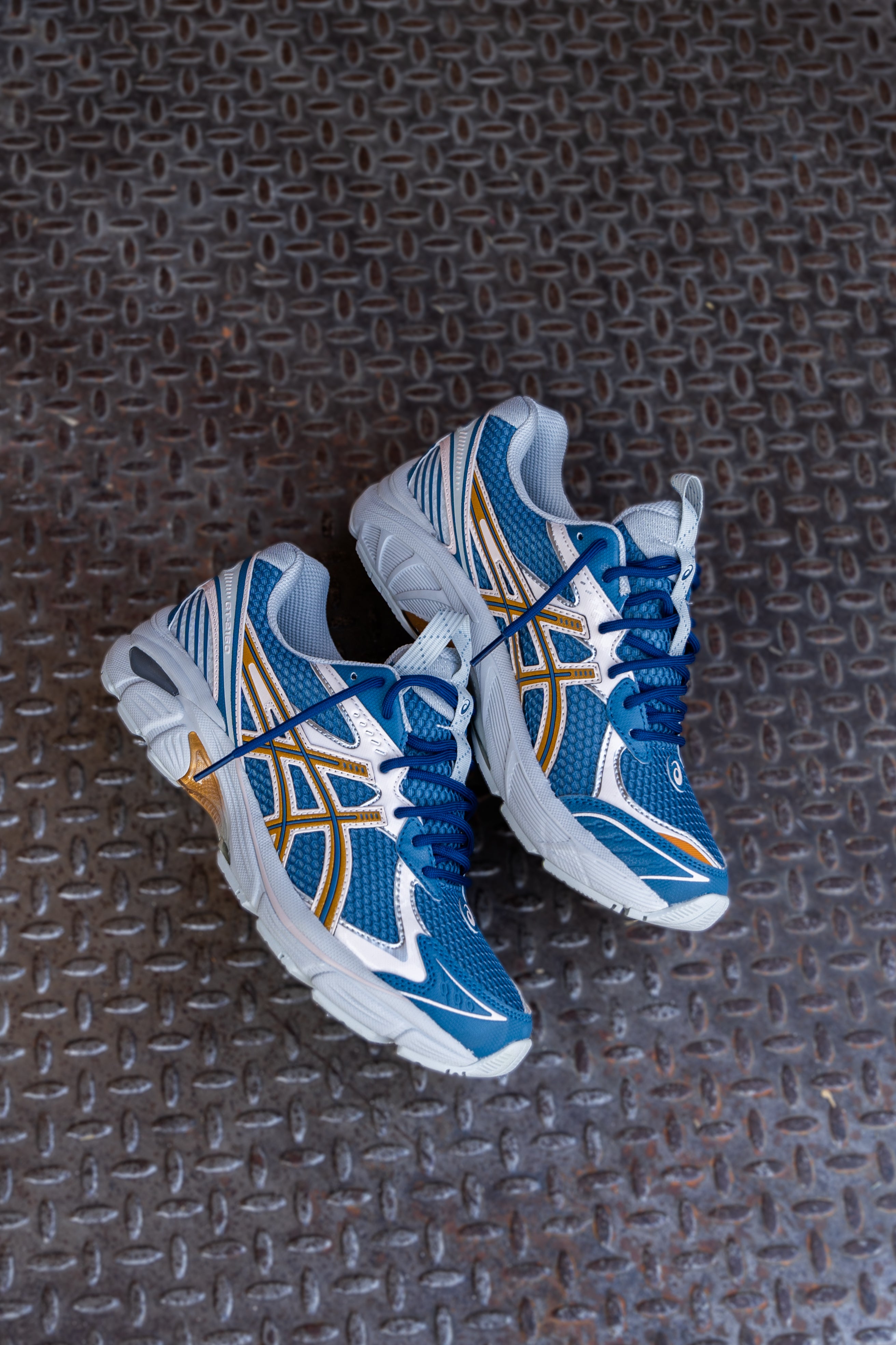 Mens Asics UB8-S GT-2160 (Azure/Pure Gold) - VIP Asics