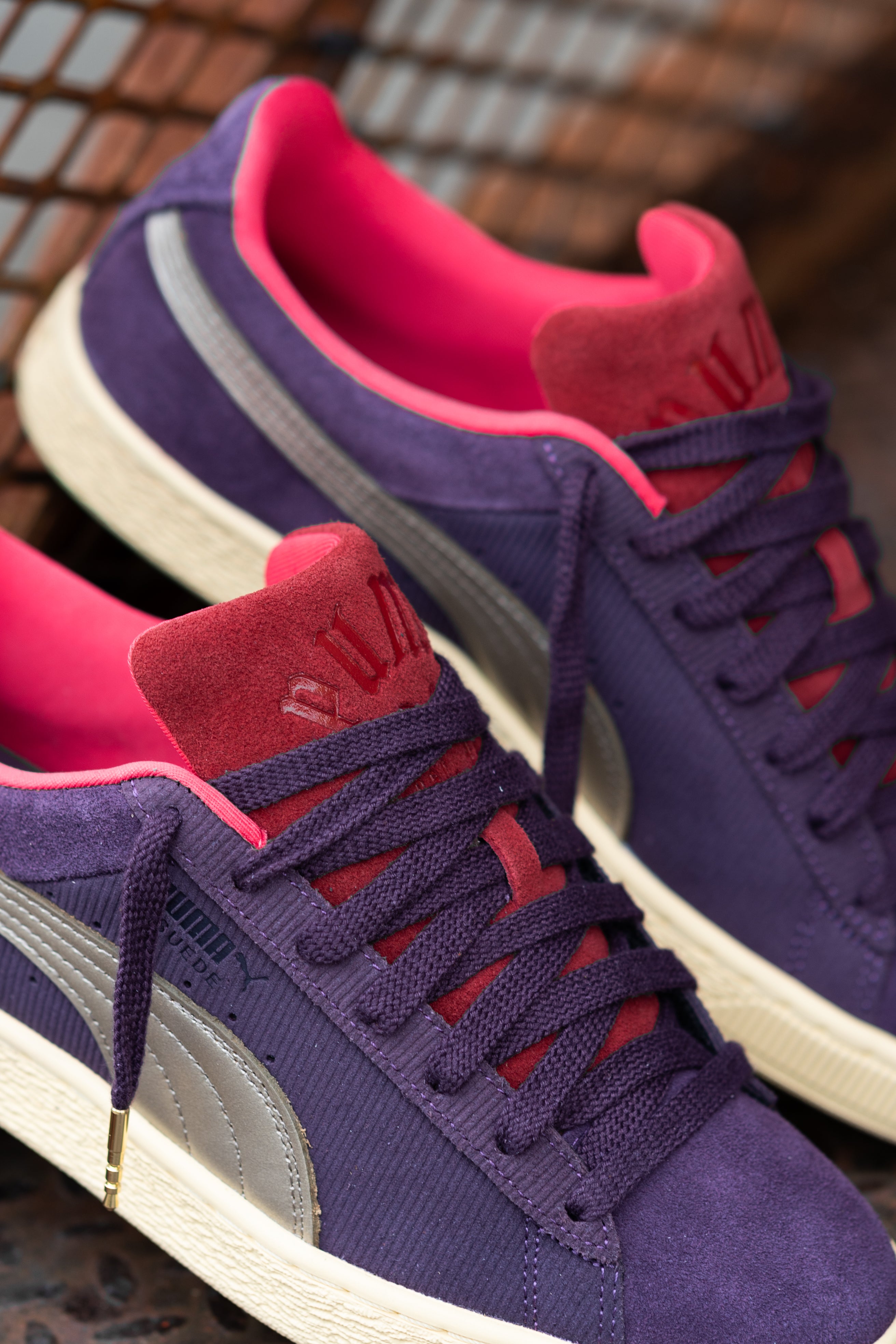 Puma Suede Play Paris (Midnight Plum/Chamomile) - Puma
