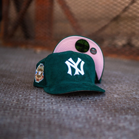 New Era New York Yankees 1932 WS Pink UV (Forest Corduroy) - New Era