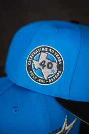New Era Houston Astros 40th Anniversary Grey UV (Tufts Blue/Black) - New Era