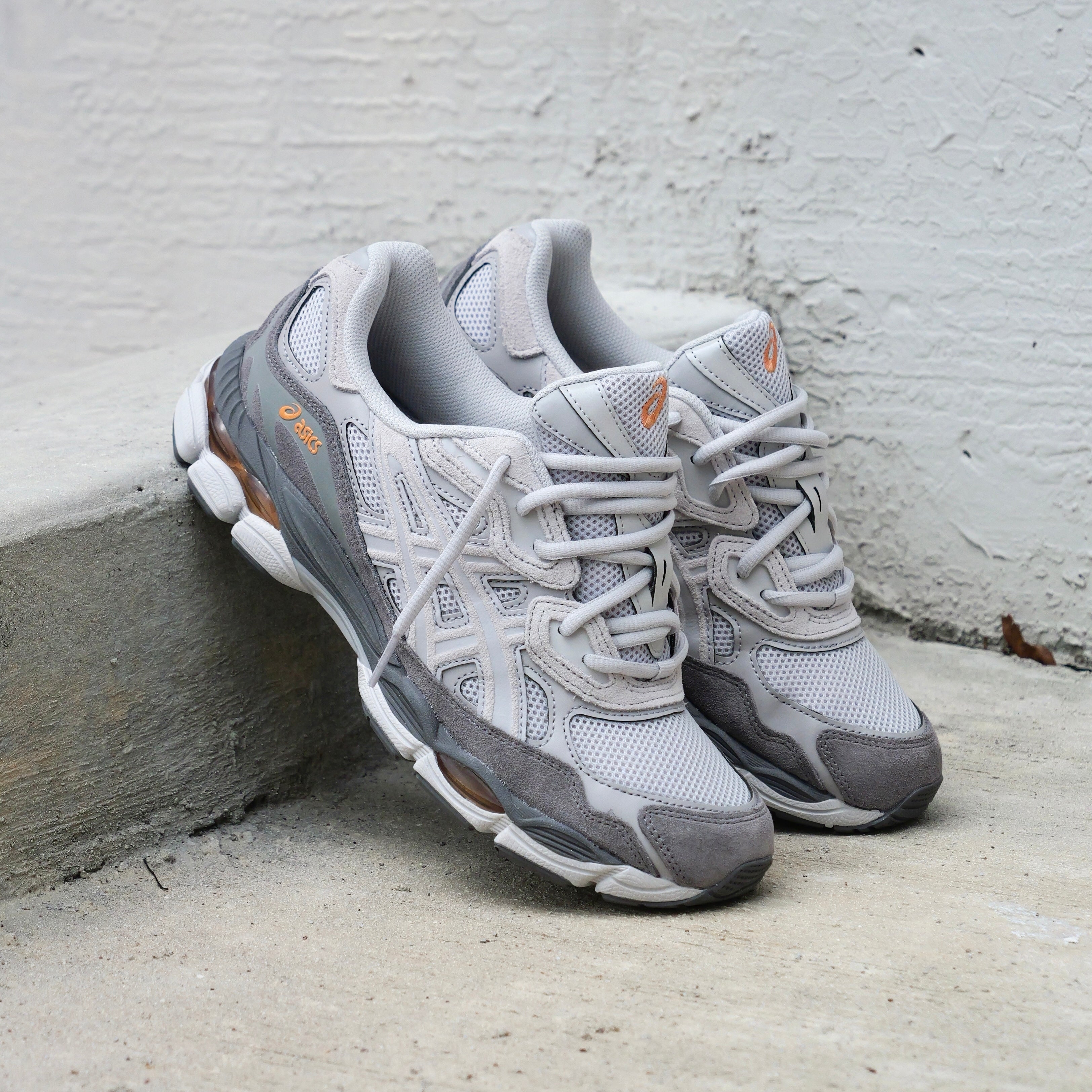 Mens Asics Gel-NYC (Cloud Grey/Cement Grey) - Asics