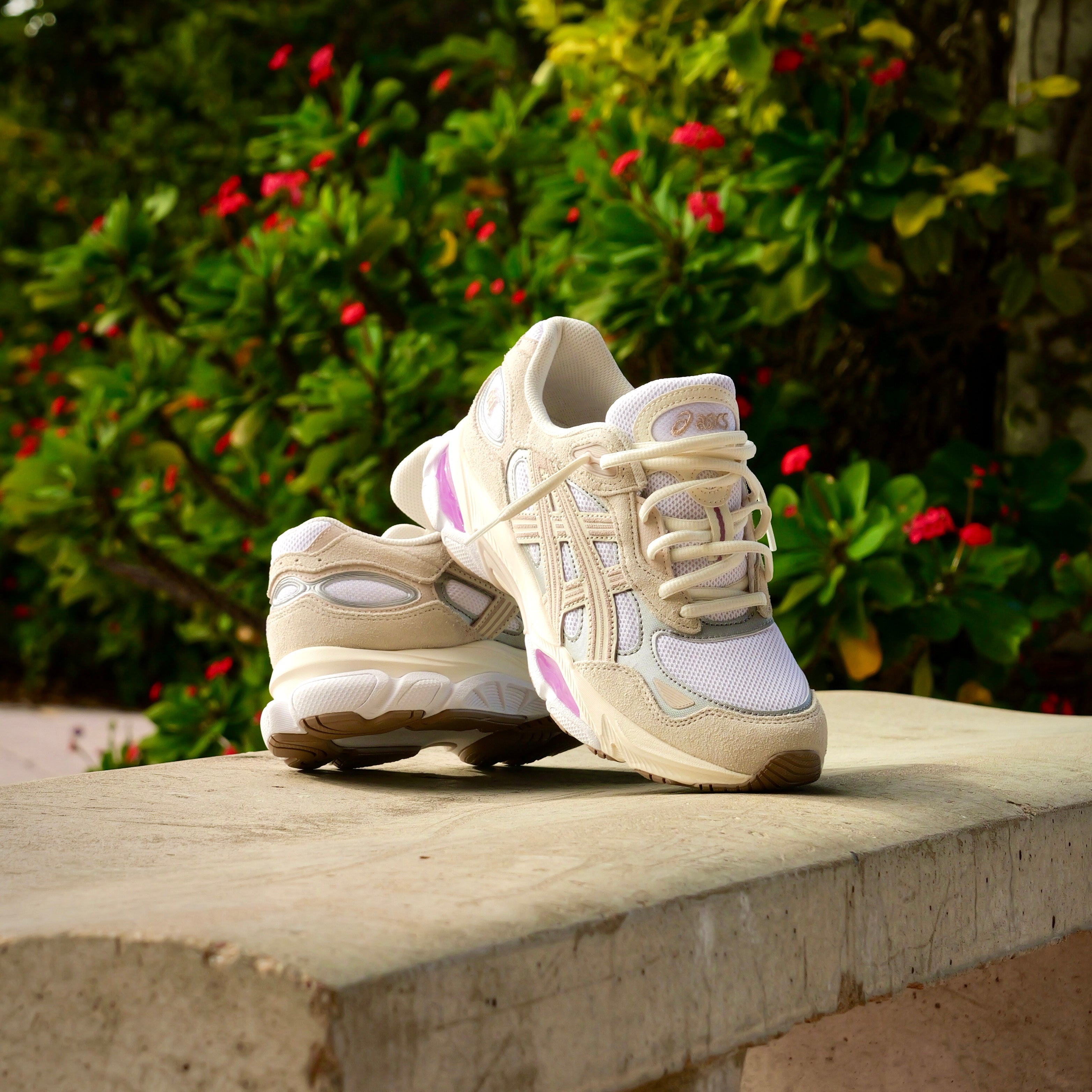 Mens Asics Gel-NYC 2.0 (White/Cream) - Asics