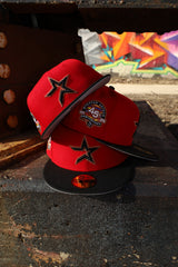 New Era Houston Astros 45th Anniversary Grey UV 59Fifty Fitted (Red/Black) - ST New Era