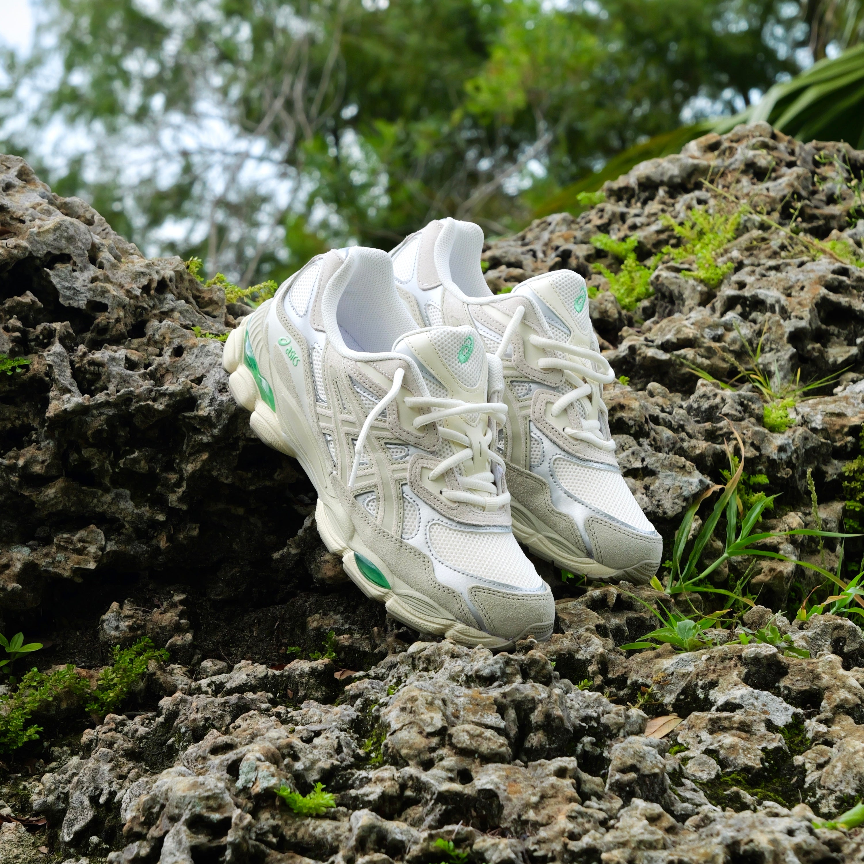 Mens Asics Gel-NYC (Cream/Fossil) - Asics