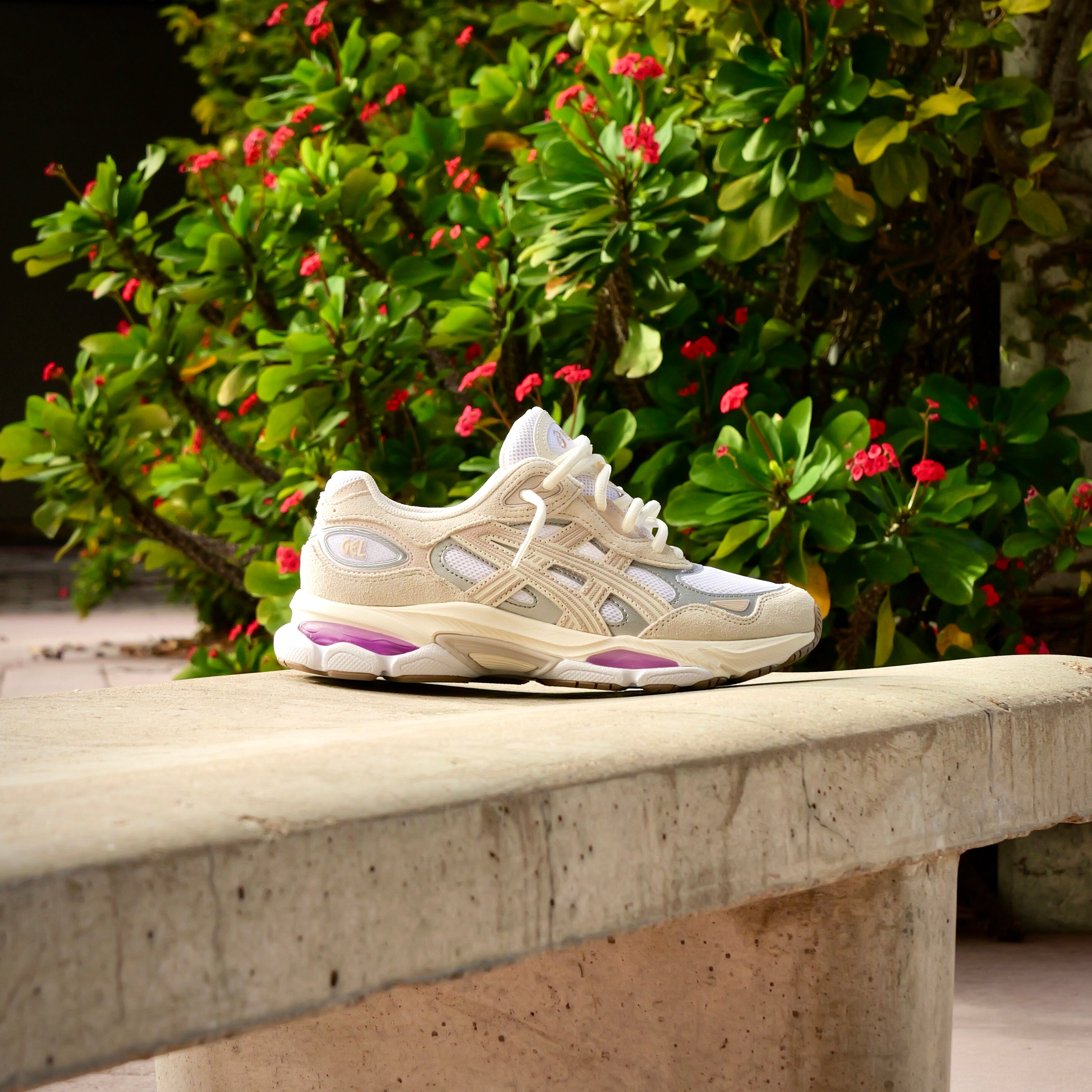 Mens Asics Gel-NYC 2.0 (White/Cream) - Asics