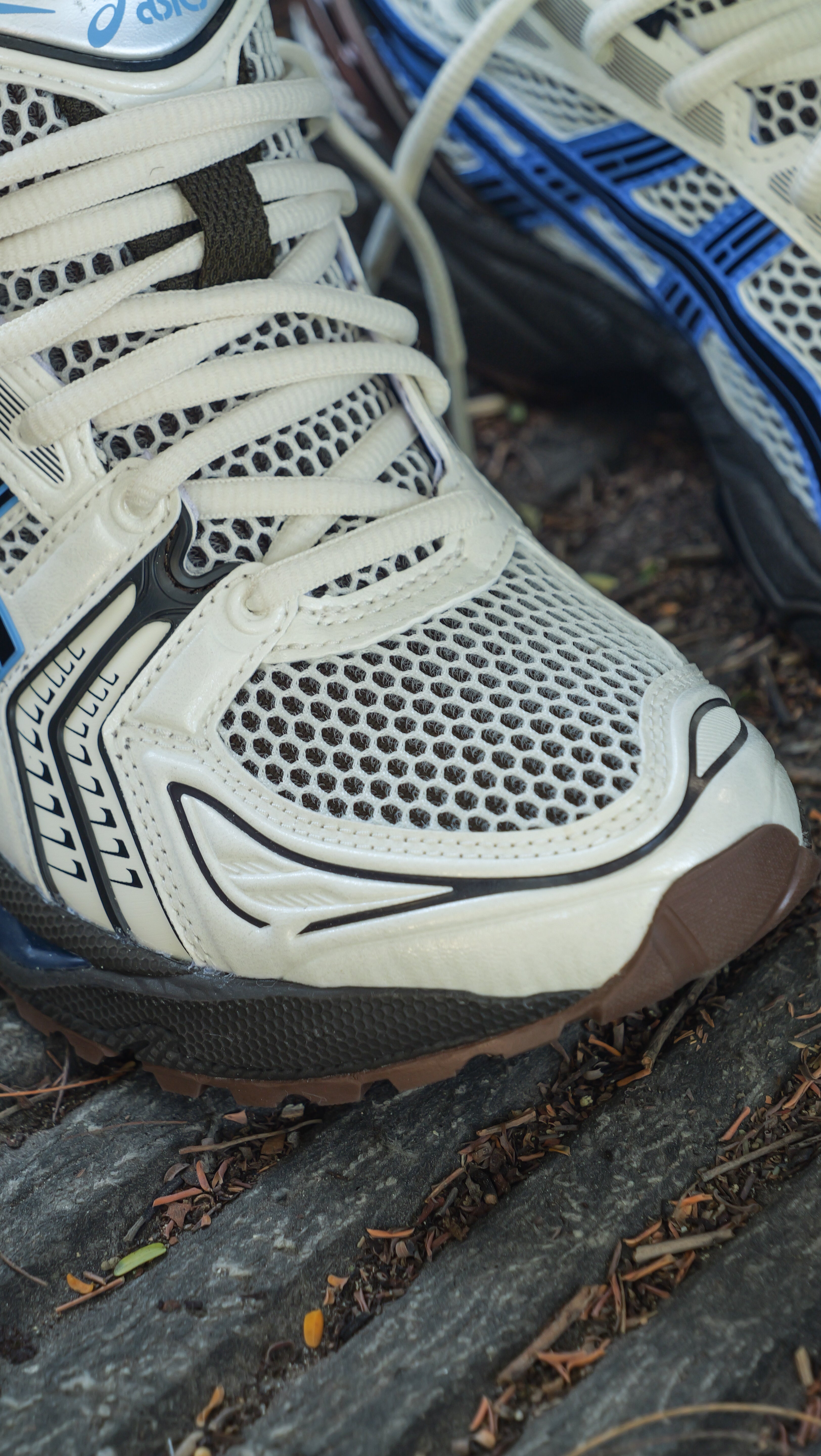 Mens Asics Gel-Kayano 14 (Cream/Blue Coast) - Asics