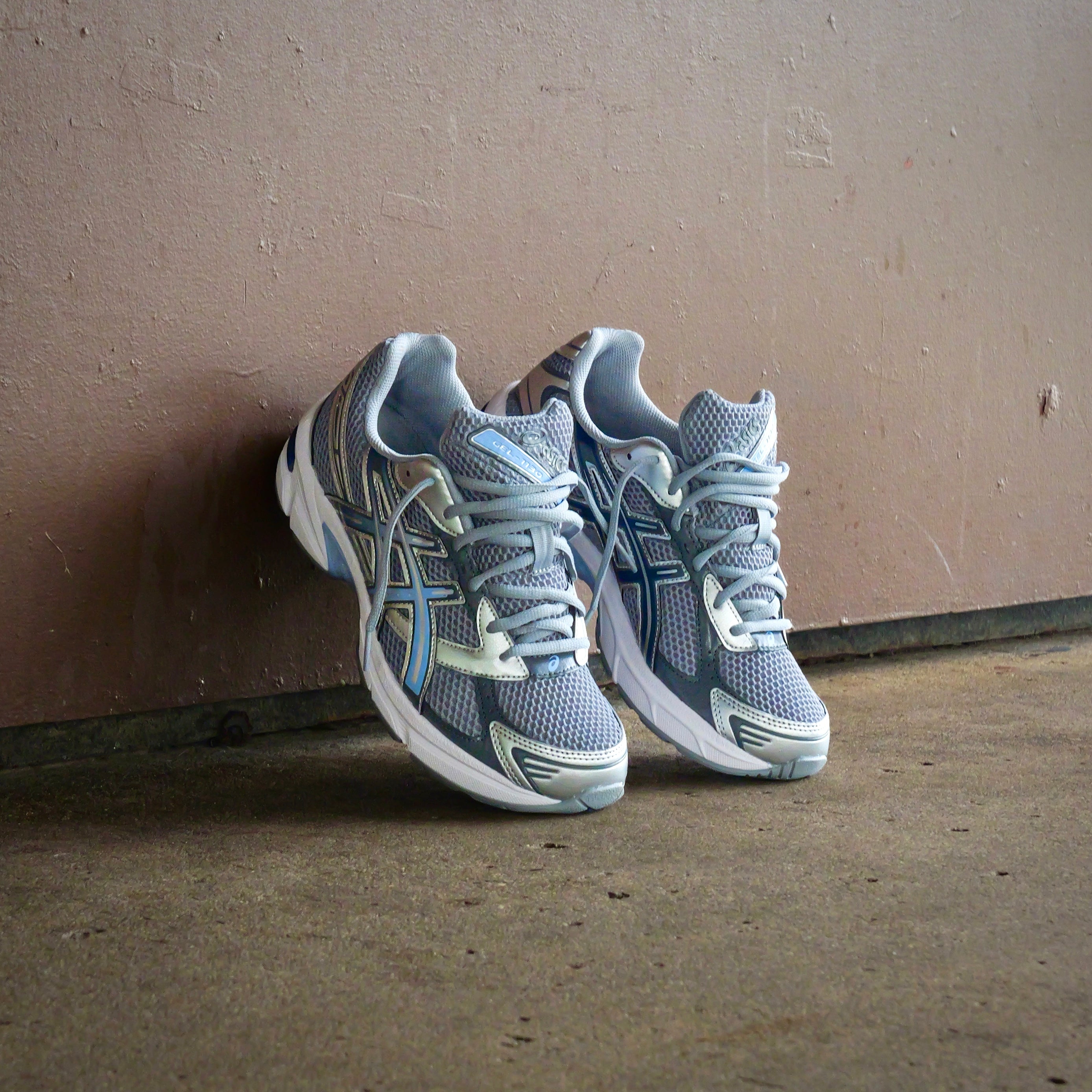 Mens Asics Gel-1130 (Gravel/Pure Silver) - Asics