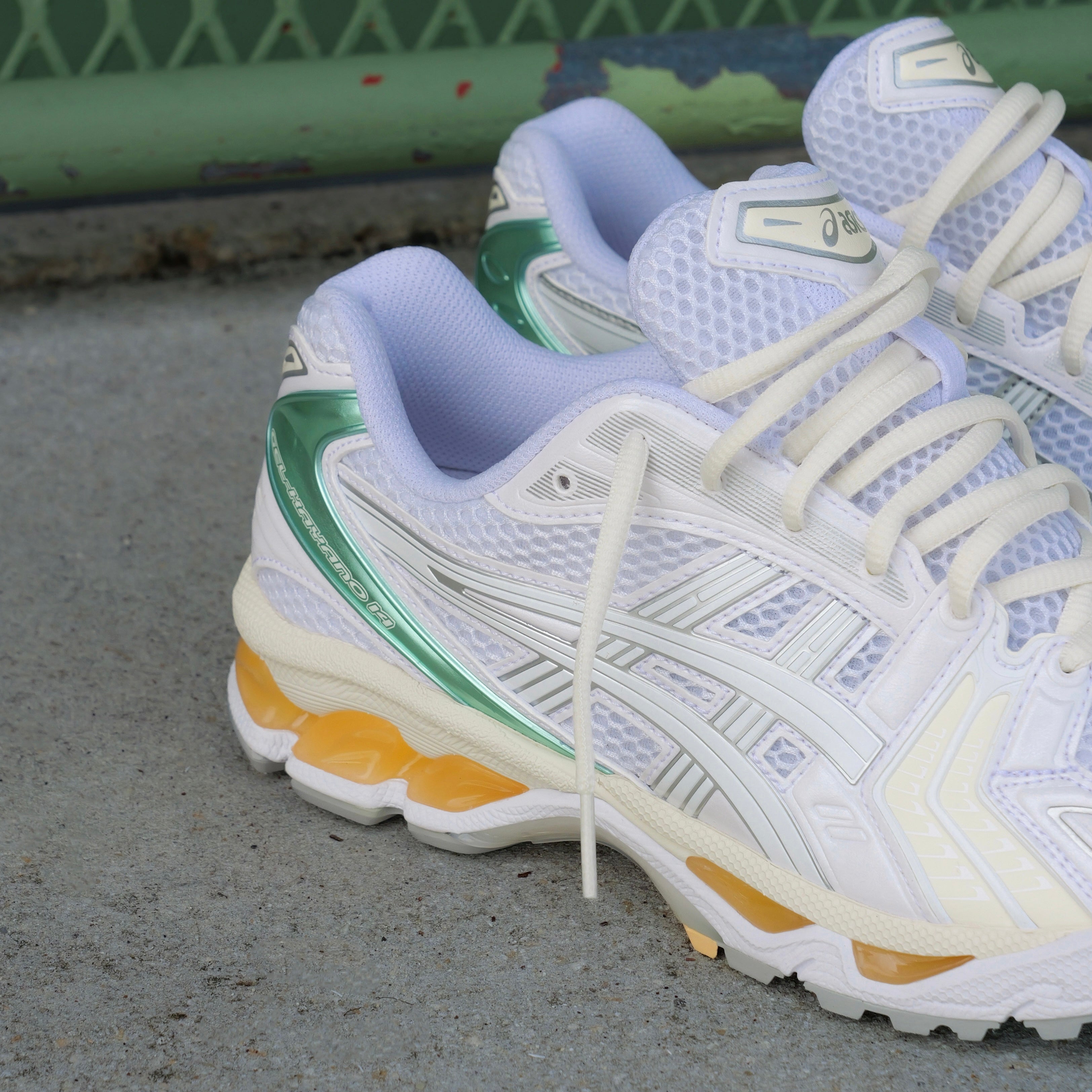 Mens Asics Gel-Kayano 14 (White/White) - Asics