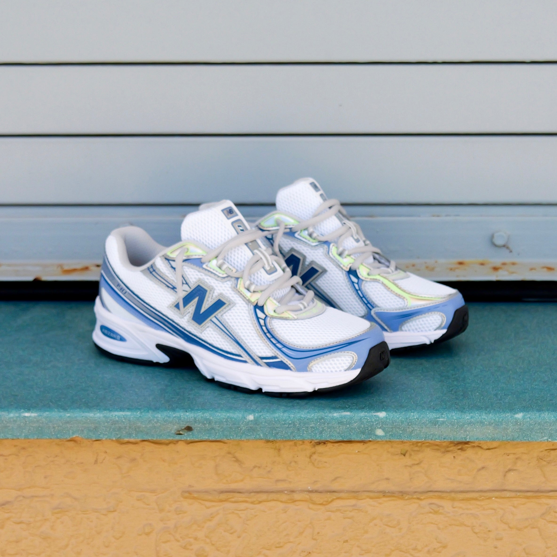 Mens New Balance 740 (White/Blue) - (U740K9) - New Balance