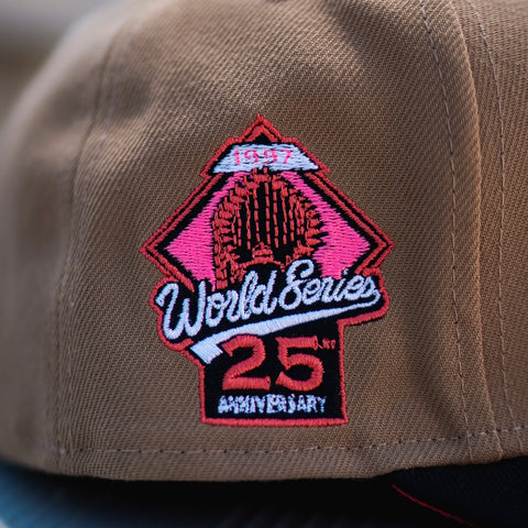 New Era Florida Marlins 25th Anniversary Hot Lava UV (Khaki/Black) - New Era