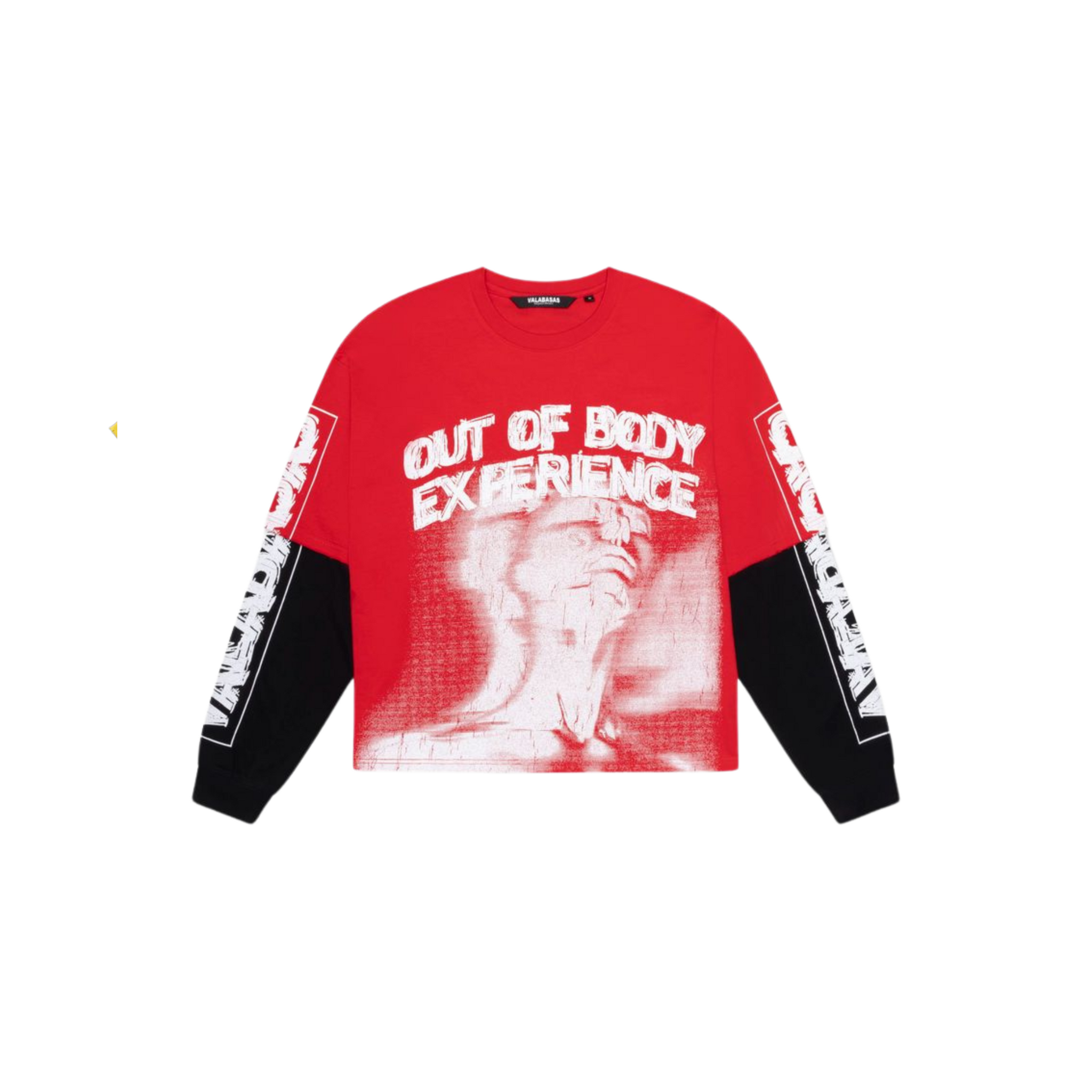 Valabasas "Cascada" LS Tee (Red) - VALABASAS