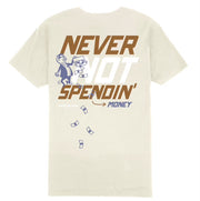 Outrank Never Not Spendin Tee (Vintage White) - Outrank