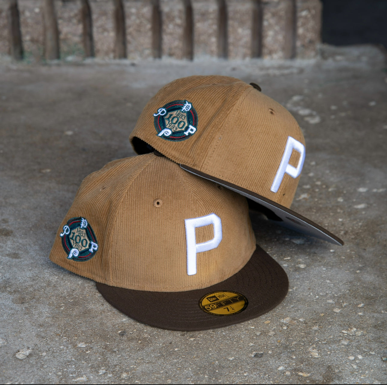 New Era Philadelphia Phillies 100 Years Anniversary Side Patch Fitted - New Era