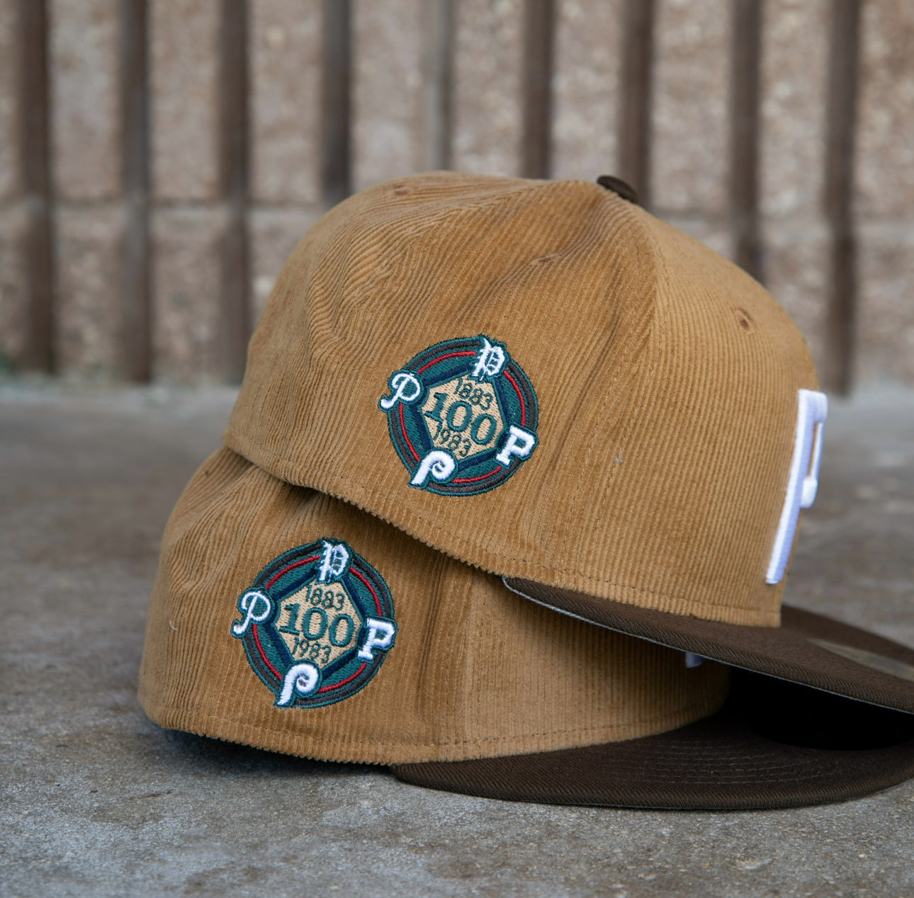 New Era Philadelphia Phillies 100 Years Anniversary Side Patch Fitted - New Era