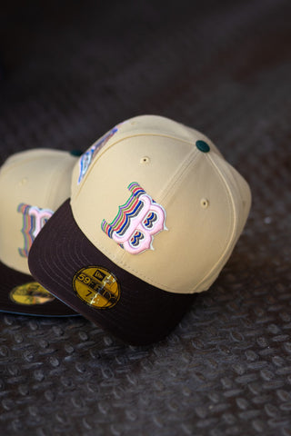 New Era Boston Red Sox 1999 ASG Grey UV (Vegas Gold/Mocha) 59Fifty Fitted