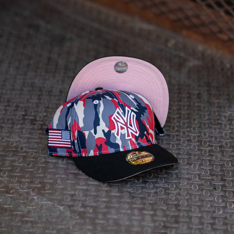 New Era New York Yankees Supreme Pink UV (Camo) 59Fifty Fitted - New Era