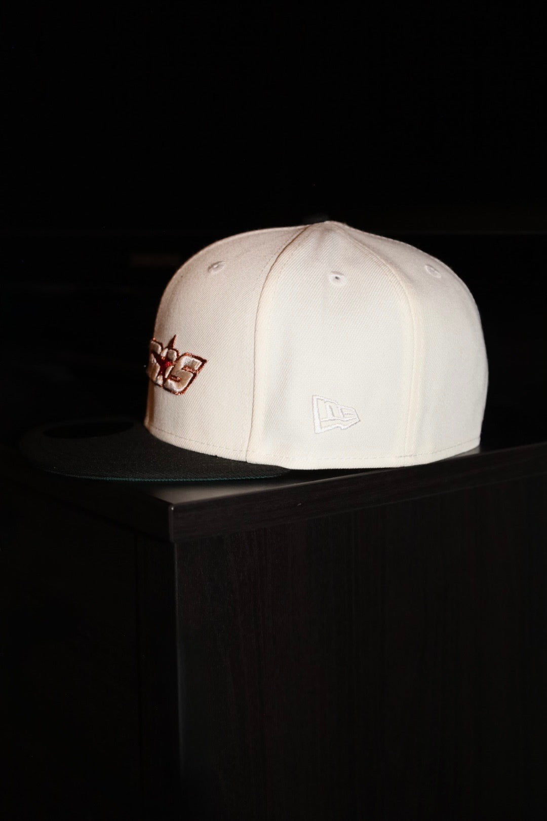 New Era Houston Astros 2000 Inaugural Season Side Patch Fitted (Off White/Black)