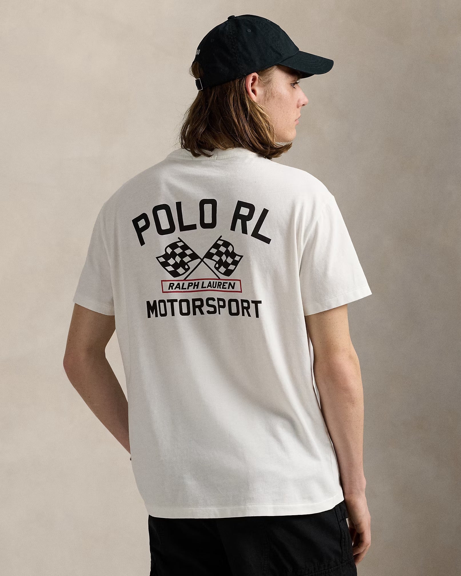Polo Ralph Lauren Classic Fit Slub Jersey Graphic T-Shirt - Polo Ralph Lauren