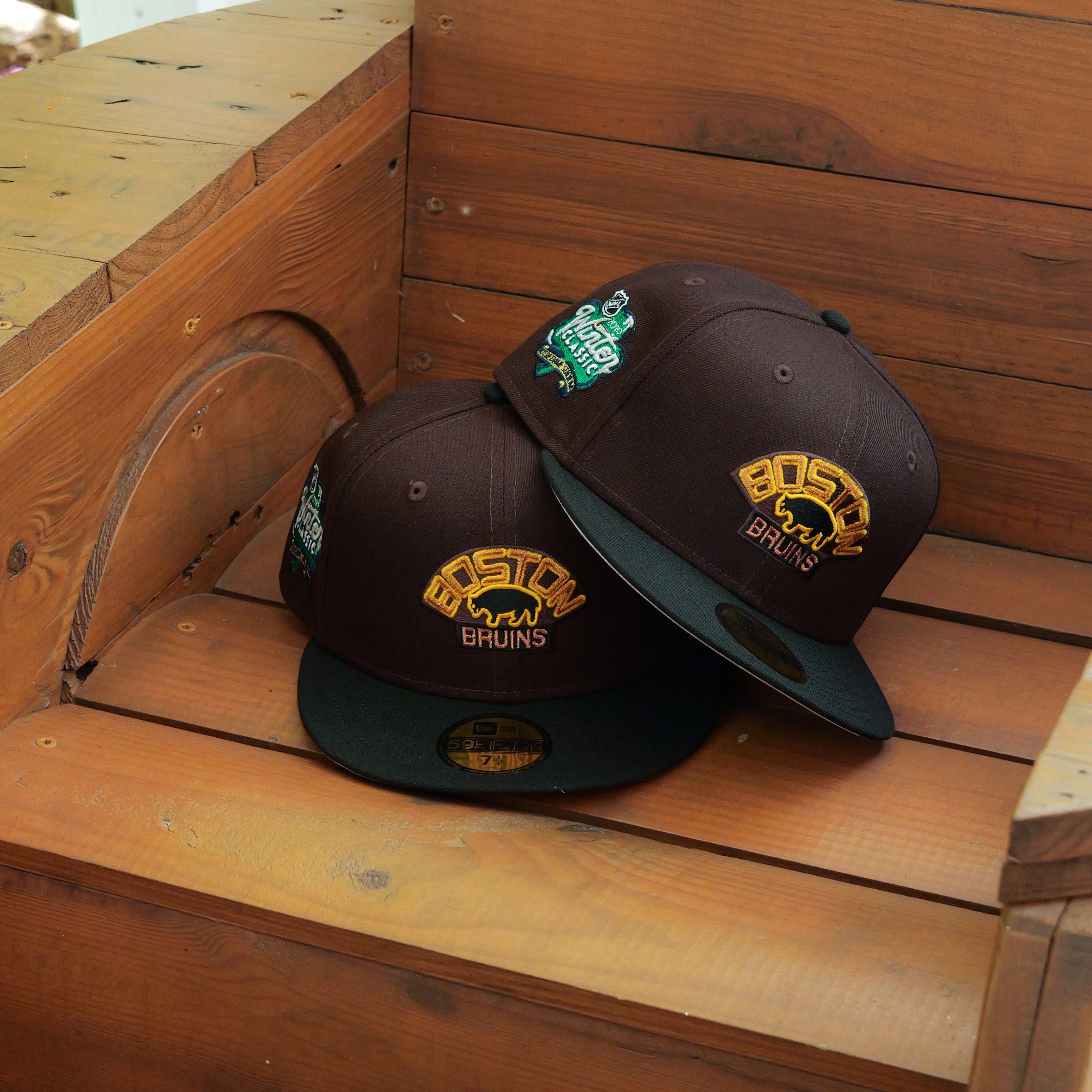 New Era Boston Bruins NHL 2019 Winter Classic Side Patch - New Era