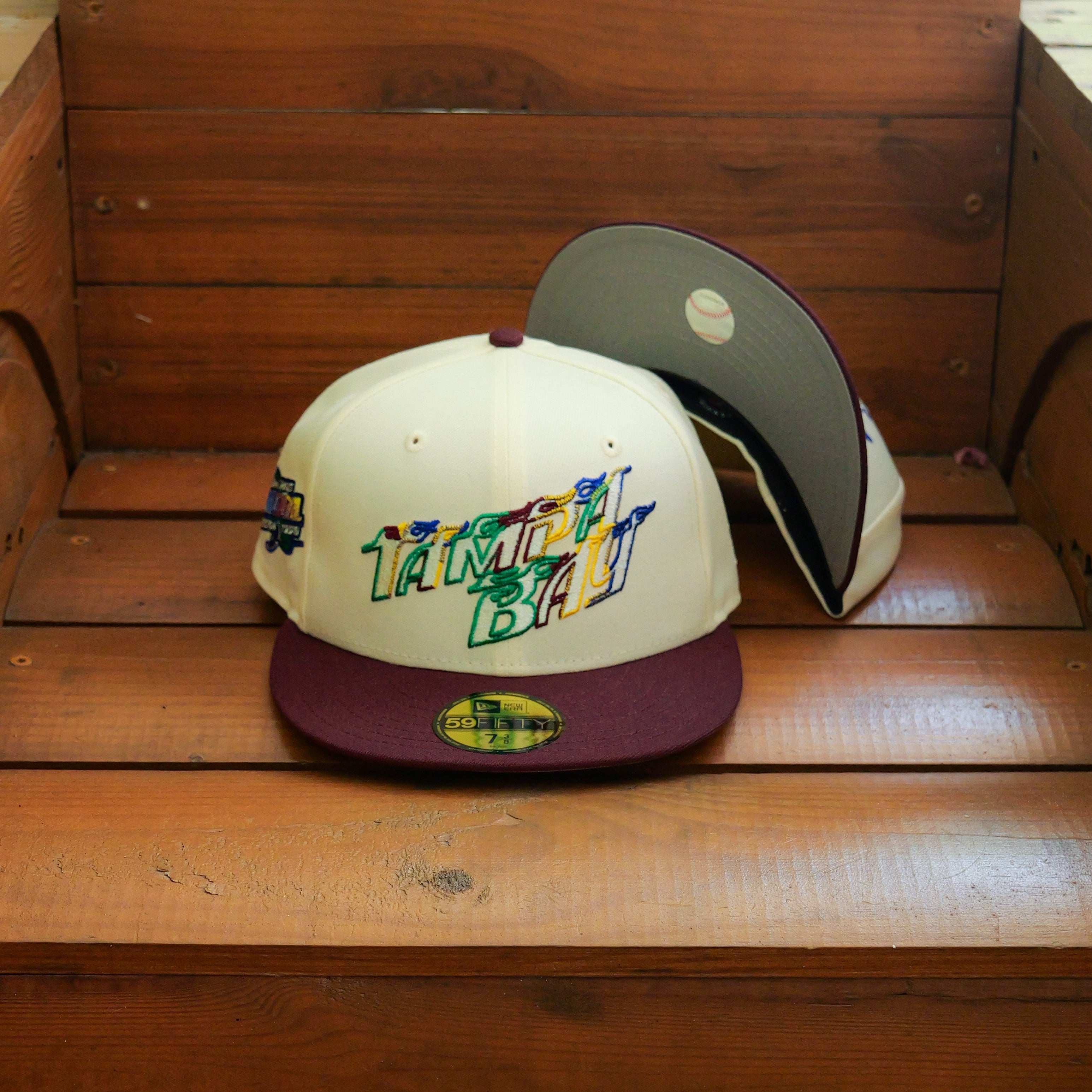 New Era Tampa Bay Devil Rays 1998 Inaugural Season Side Patch - New Era