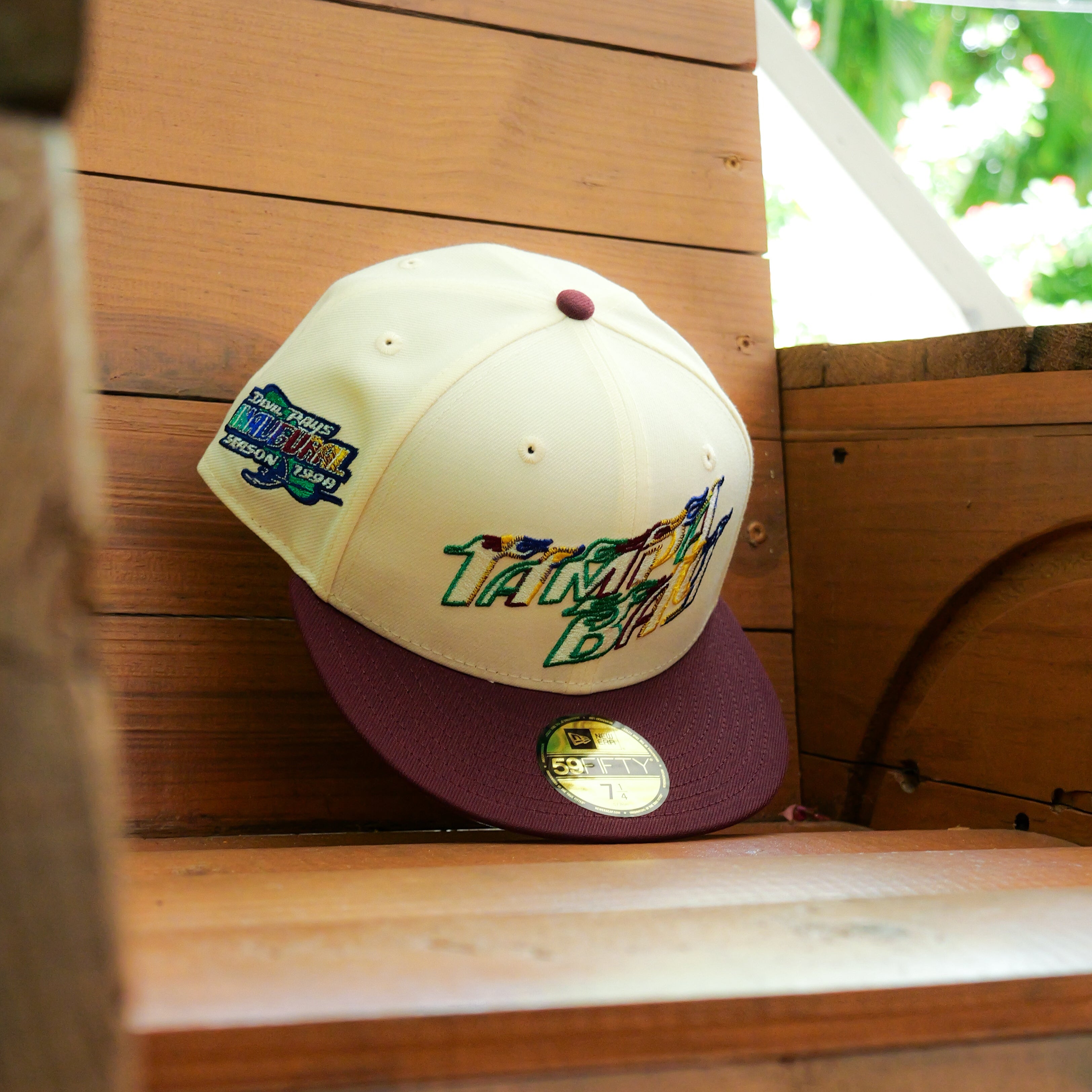 New Era Tampa Bay Devil Rays 1998 Inaugural Season Side Patch - New Era