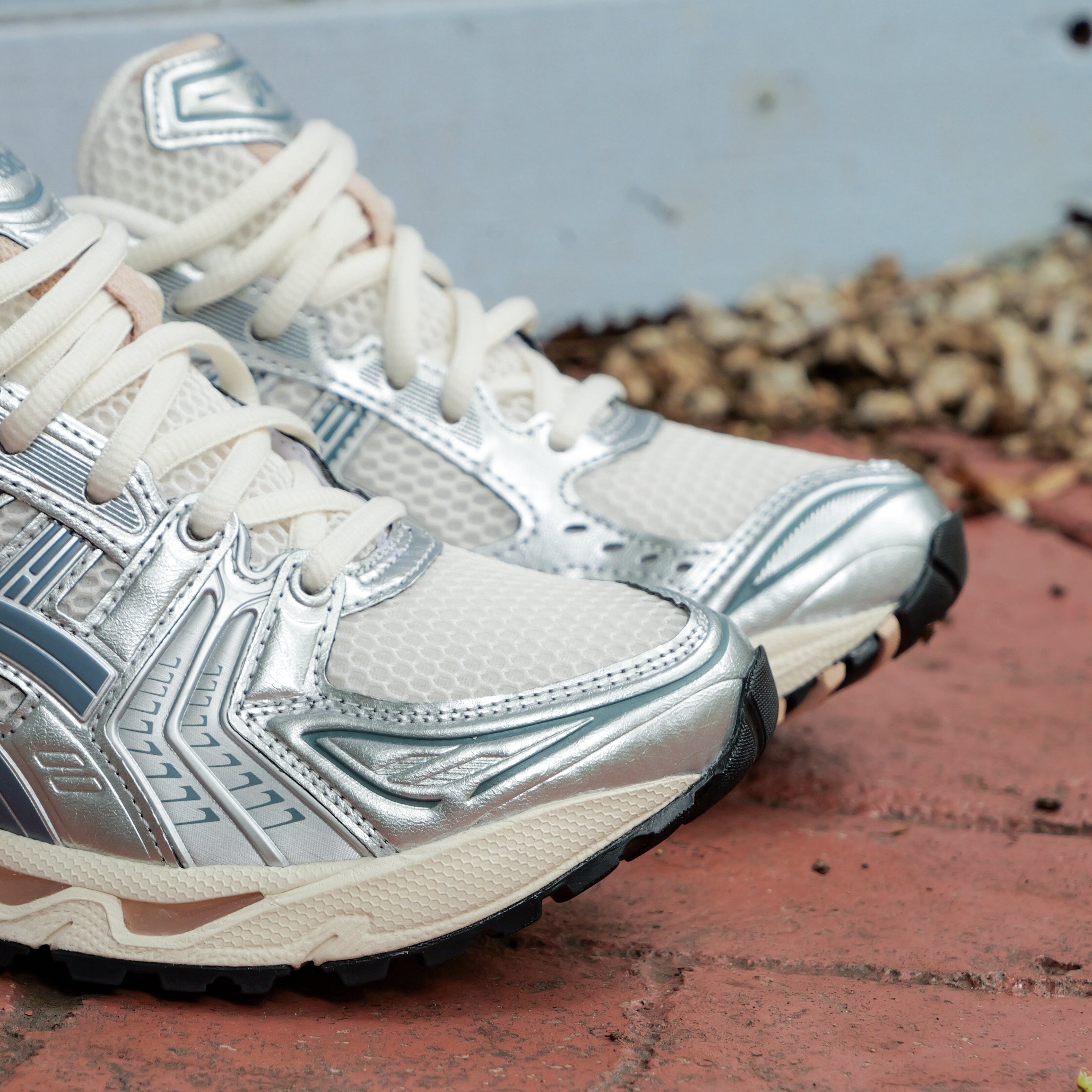 Mens Asics Gel-Kayano 14 (Cream/Ironclad) - VIP Asics