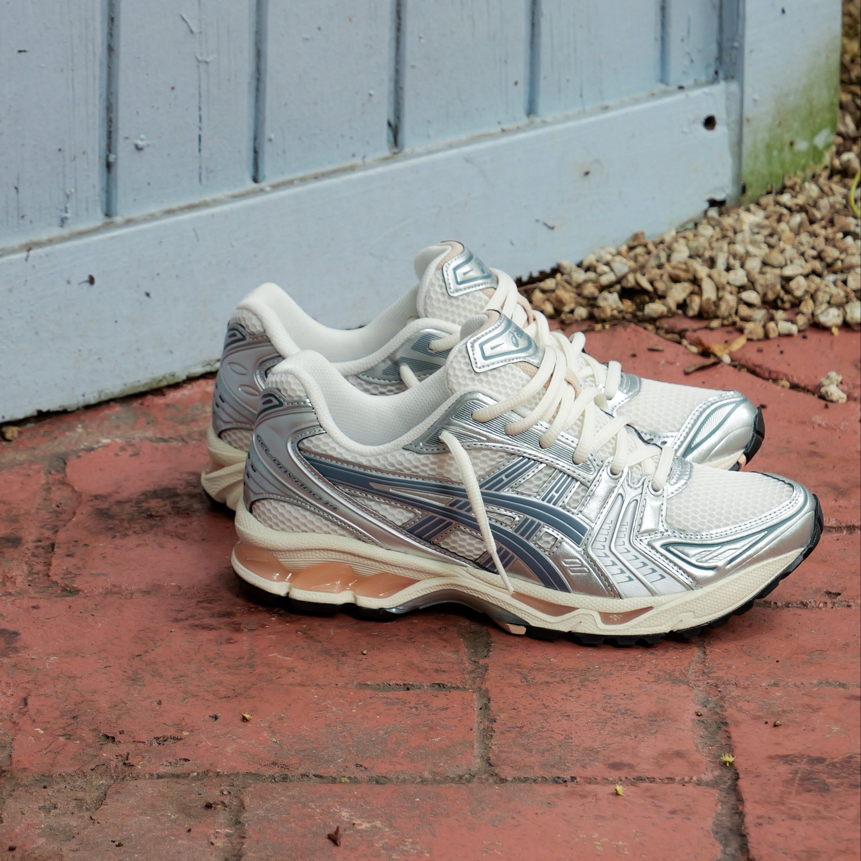 Mens Asics Gel-Kayano 14 (Cream/Ironclad) - VIP Asics