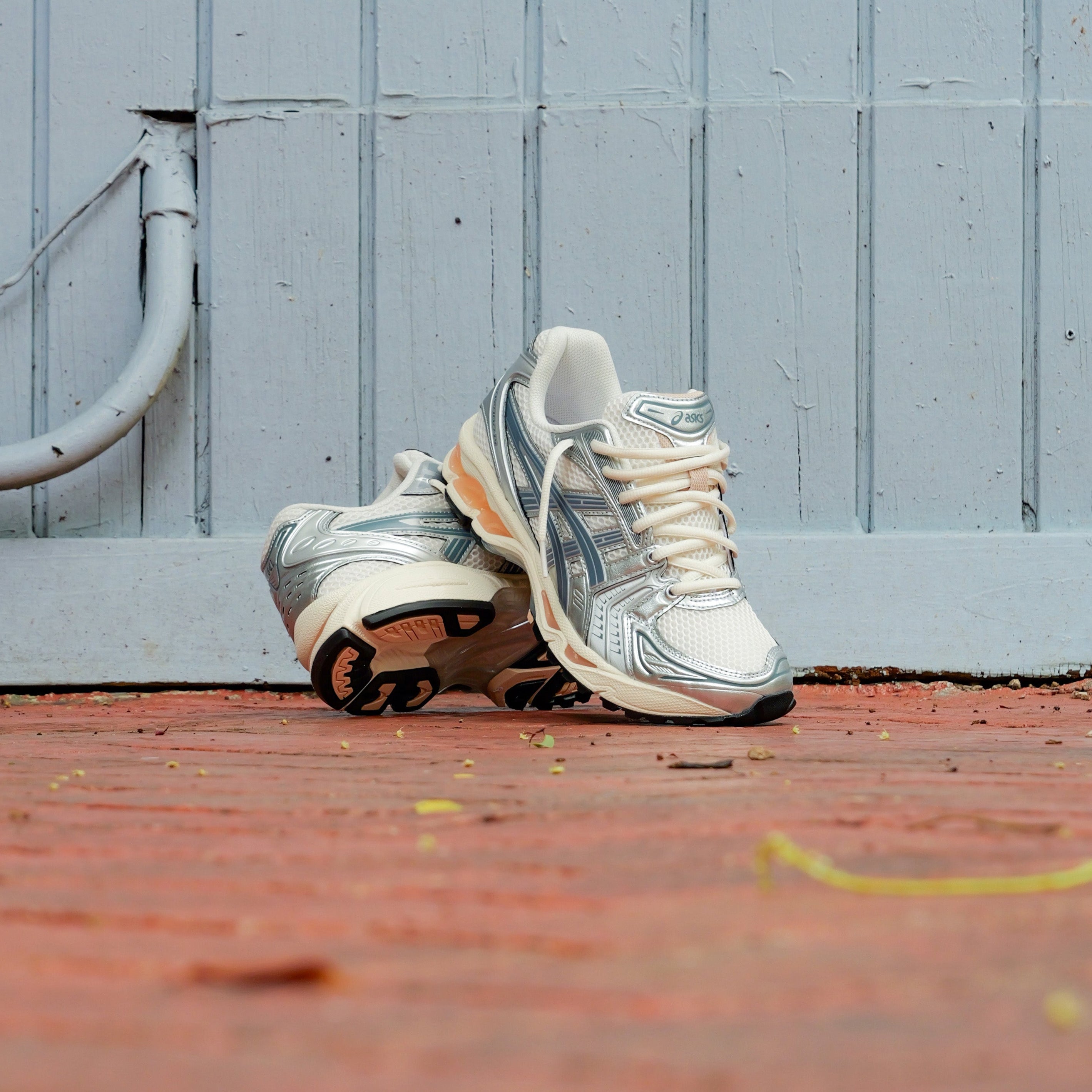 Mens Asics Gel-Kayano 14 (Cream/Ironclad) - VIP Asics