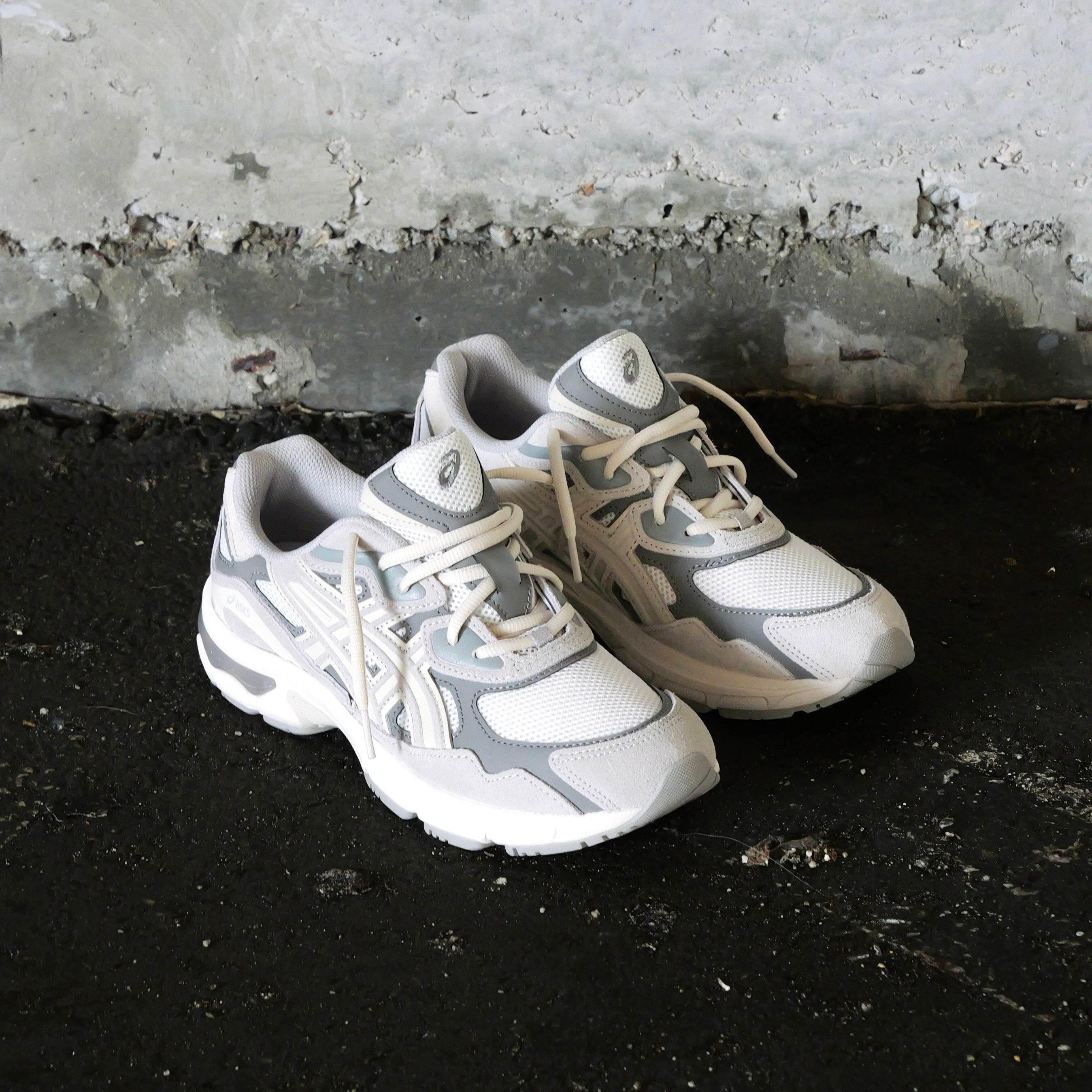 Asics Gel-Nyc Grade School (Cream/Oyster Grey) - ASICS