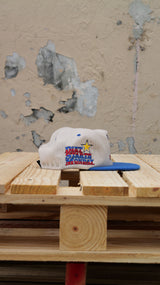 DSM "Supercross" Hat - (Natural/Blue) - Diet Starts Monday