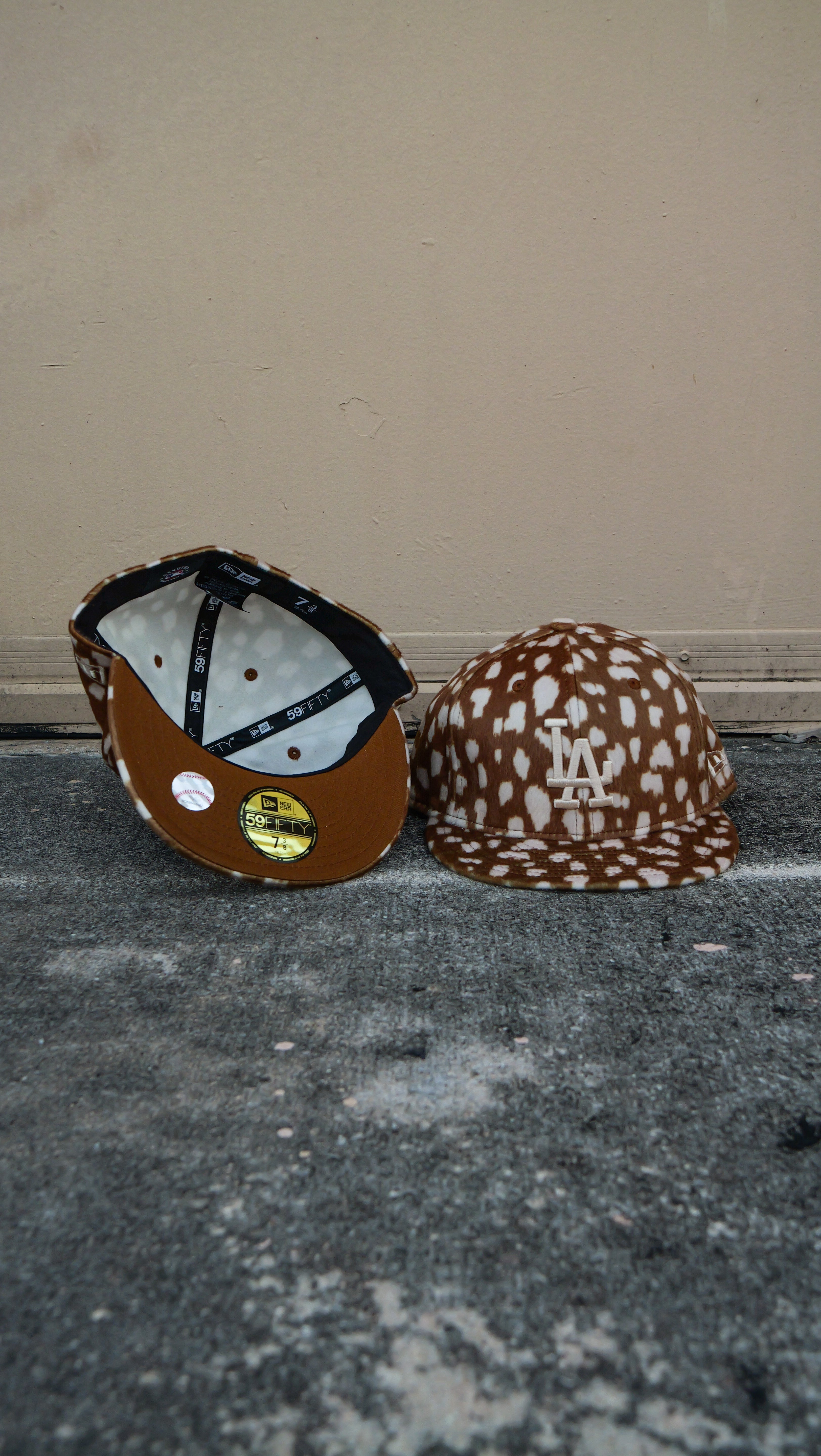 New Era Los Angeles Dodgers Pony Hair "Animal Print" Fitted