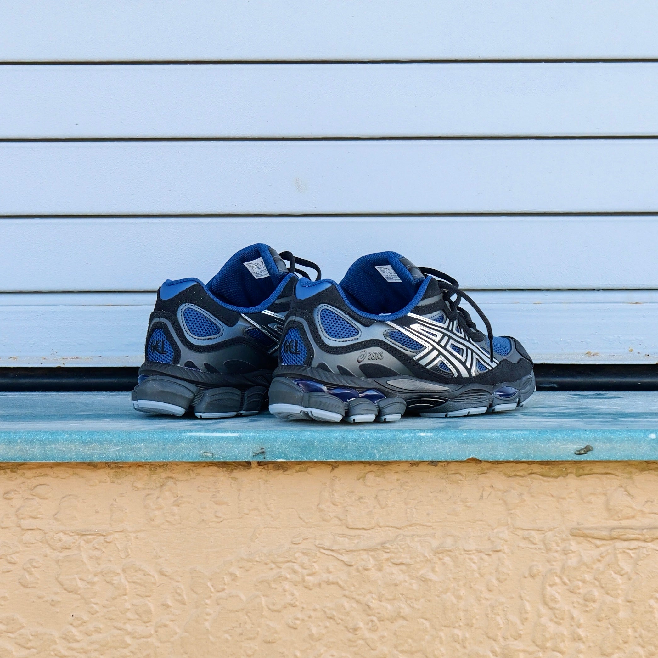 Mens Asics Gel-NYC (Independence Blue/ Pure Silver)