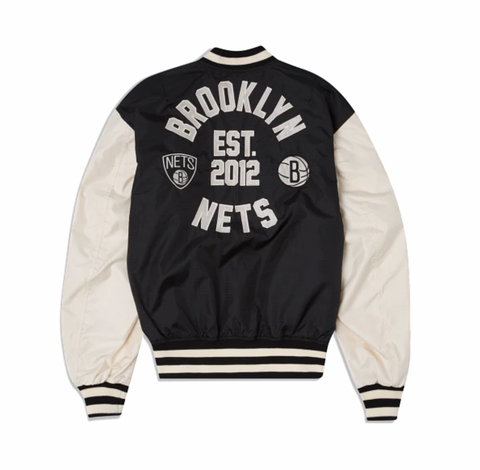 New Era x Alpha Industries MA-1 Bomber Jacket Brooklyn Nets - New Era