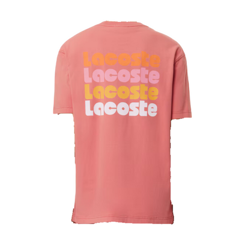 Lacoste Washed Effect T-Shirt (Pink) - TH7544 - Lacoste