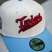 New Era Minnesota Twins 60th Anniversary Good Green UV (Off White/Sky) - New Era